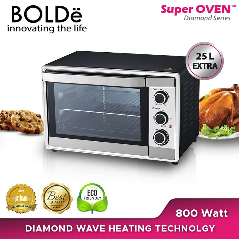 Bolde Super Oven Diamond Series 25 L - Putih